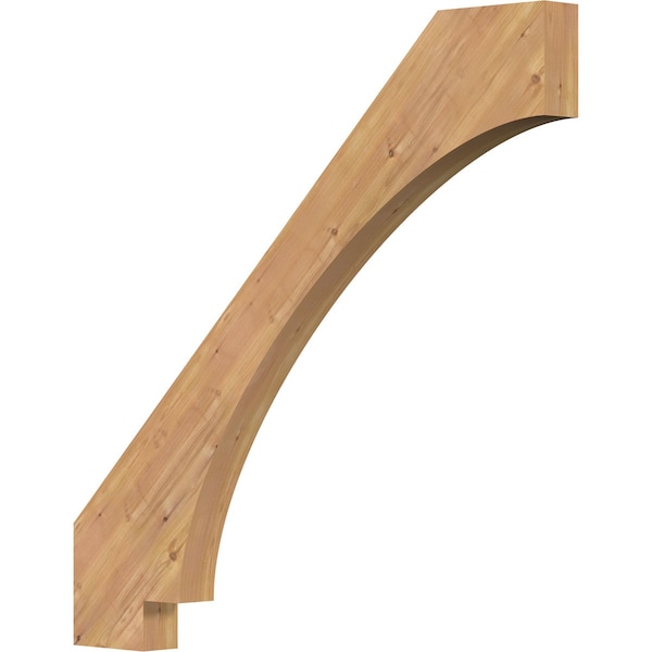 Ekena Millwork 3 1/2"W x 44"D x 44"H Imperial Smooth Knee Brace, Western Red Cedar BRC04X44X44IMP00SWR - main